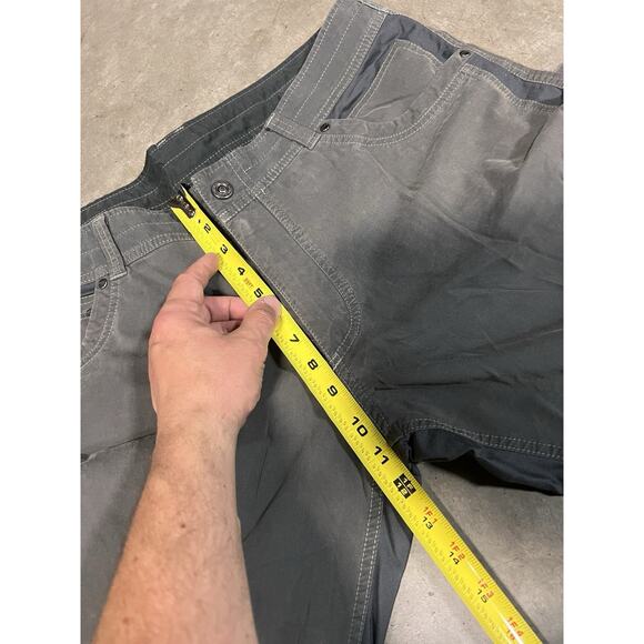 Kuhl Radikl Pants Mens 38x30 Gray Exoskeleton Stretch Outdoor Hiking - Picture 11 of 16